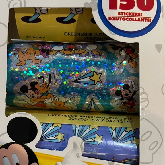 Disney Junior Mickey Mouse Clubhouse Mickey Over 150 Stickers 4 Rolls Kids Fun - Picture 5 of 5